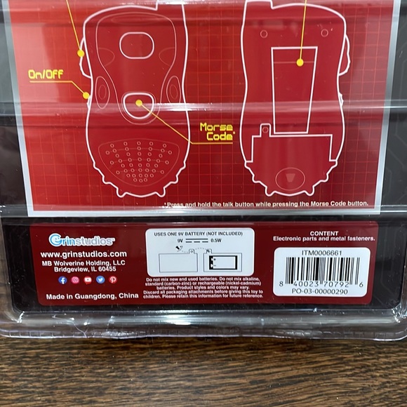 New Hi-Tech Walkie Talkies toy by Grin Studios. - Picture 4 of 4